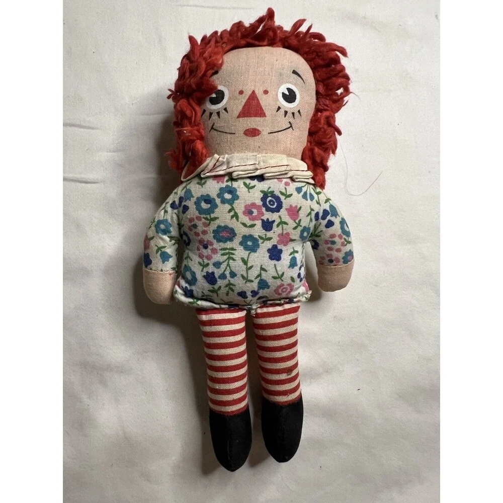 vintage 1960s – 1970s Knickerbocker Raggedy Ann doll